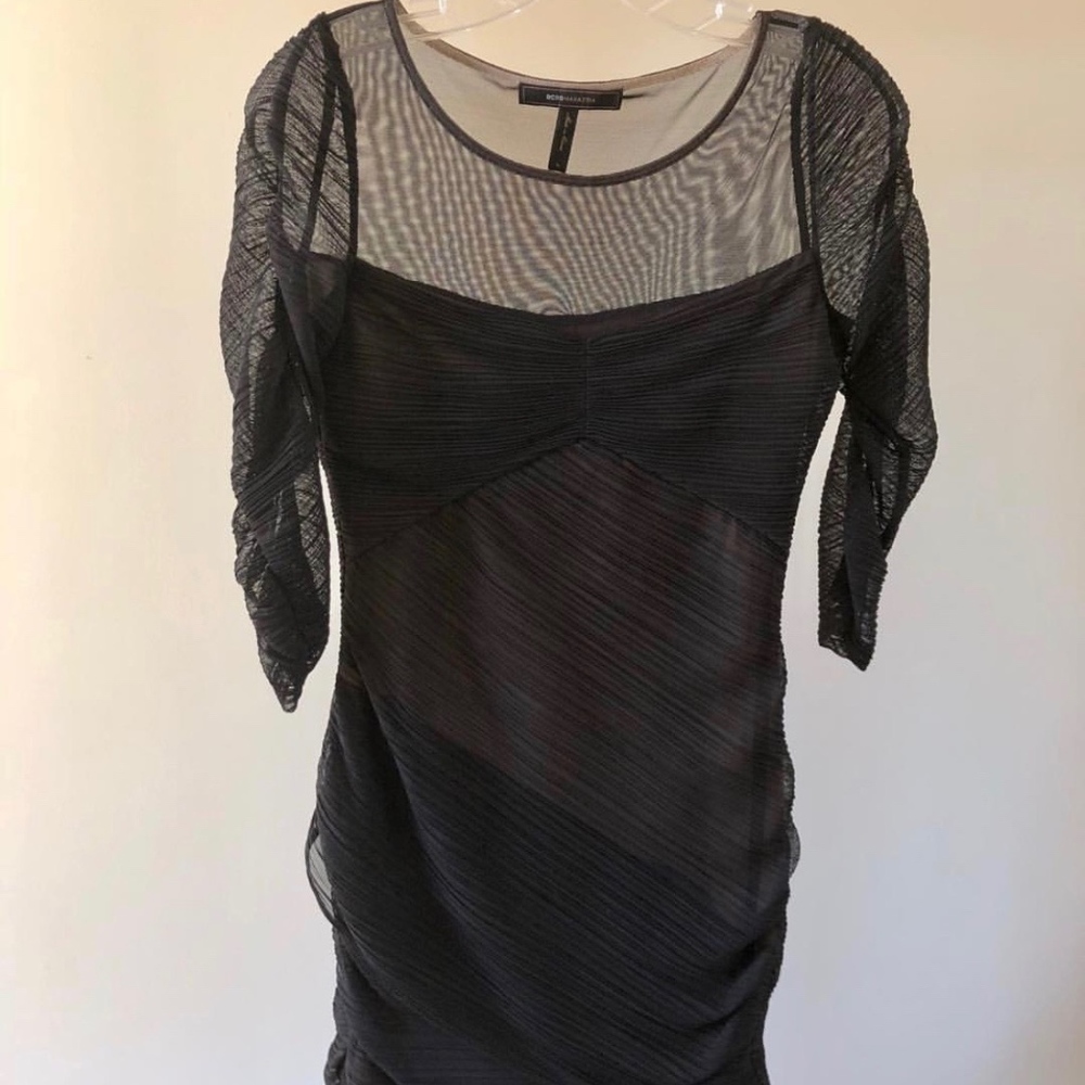 BCBGMaxAzria black dress